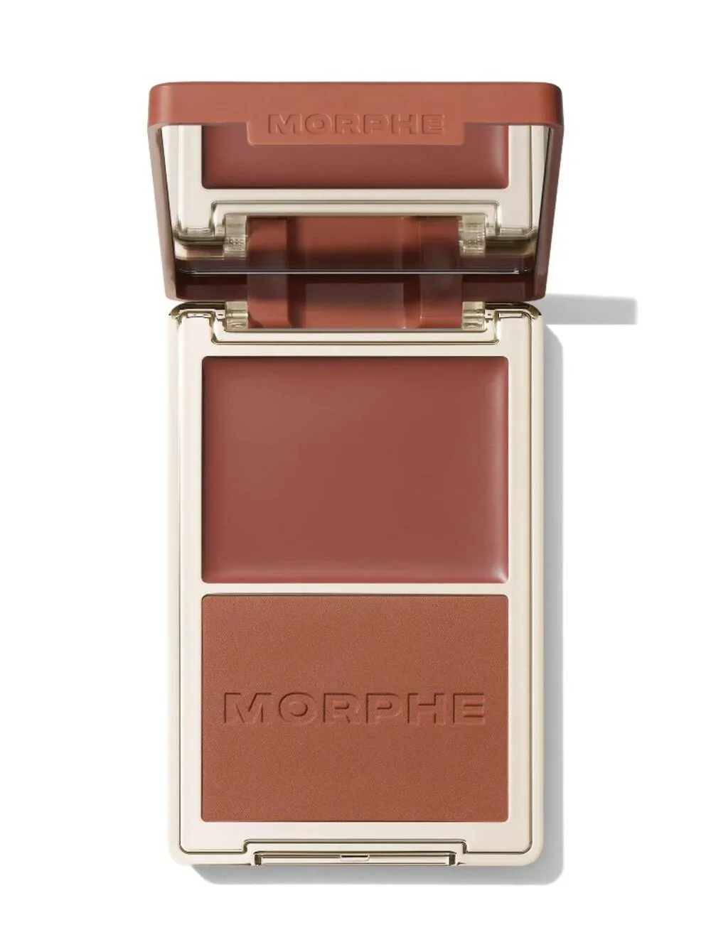 NEW Morphe Cheek Thrills Bronze & Tone Duo in Malibu Villa - Tan
